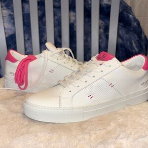 Greats White and Pink Women's Sneakers
